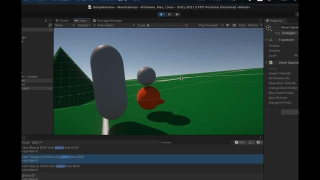 Thumbnail for the video Mountaintop - Rhythm Demo...? WIP
