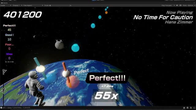 Thumbnail for the video First 100+ combo  Space Theme Test but its a real video - ProMo